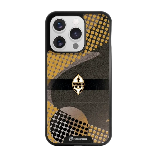 Phonecases3D iPhone 16 Pro IL Runar -3D suojakuori, musta