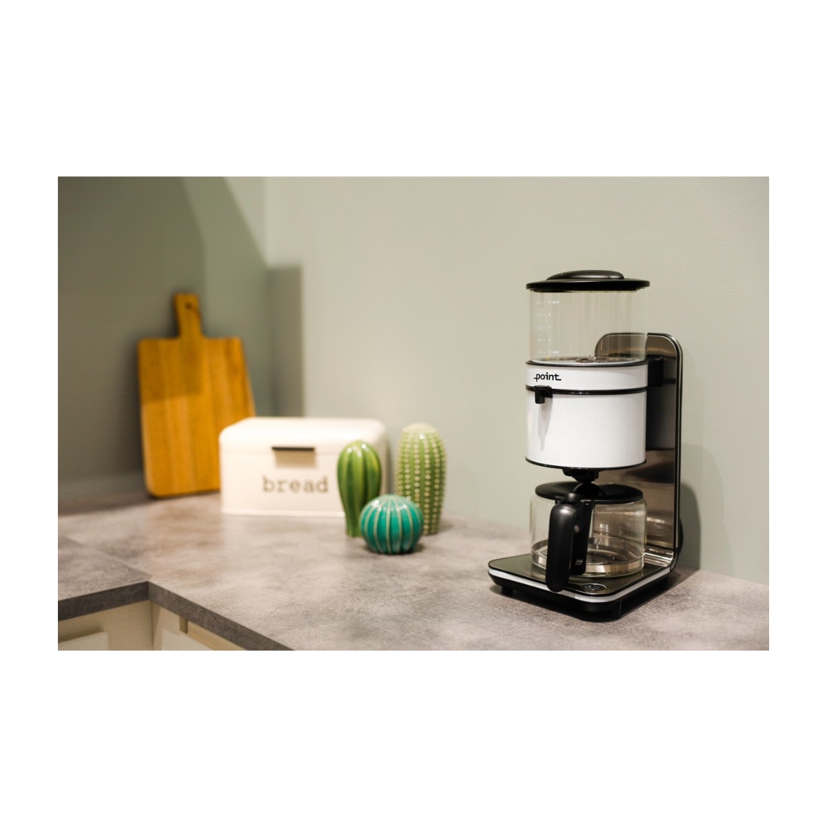 Point POCM501WH kaffemaskine, hvid billede 4