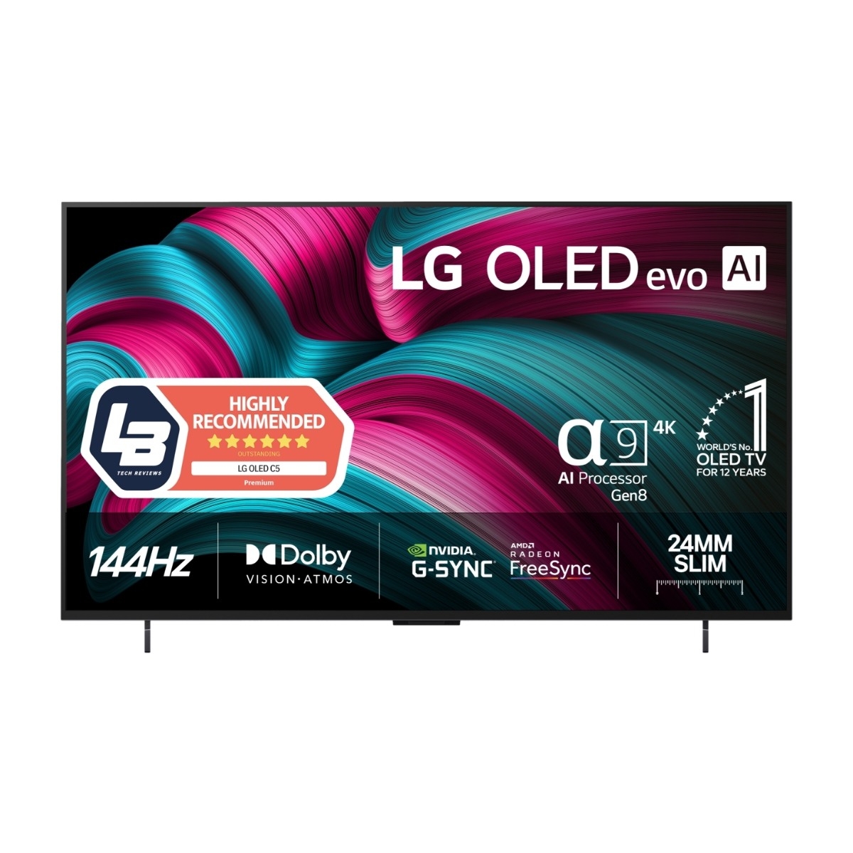42" OLED evo C5 4K TV 2025 OLED42C54LA