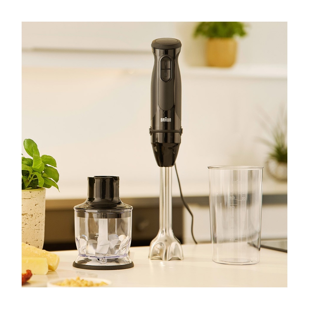 Braun MultiQuick 3 MQ30.201.MBK stavblender billede 5