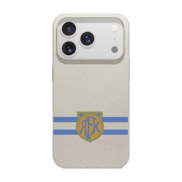 Phonecases3D iPhone 17 Pro Aalesunds FK kompostoituva suojakuori, valkoinen