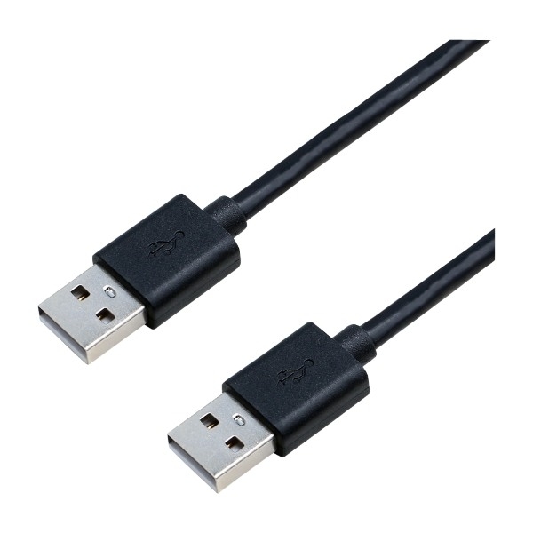 Eletra USB 2.0 Am 1M-kabel, sort