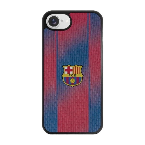 Phonecases3D iPhone 17e/16e FC Barcelona -3D suojakuori, musta