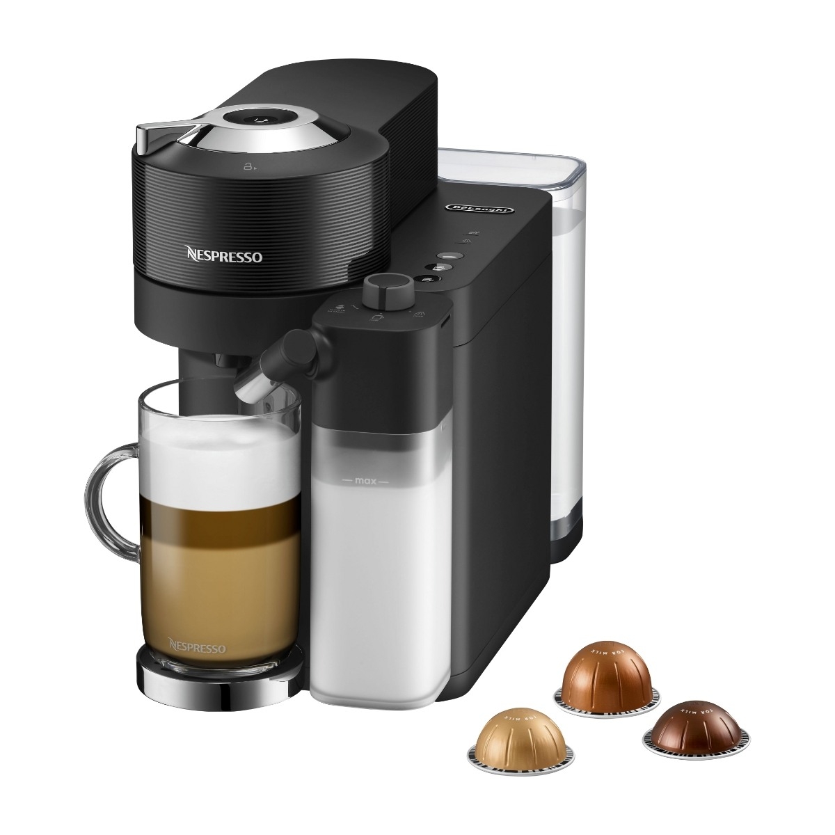 Nespresso Vertuo Lattissima kapselmaskin By Delonghi