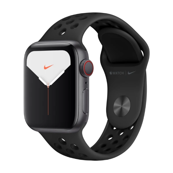 APPLE WATCH NIKE SERIES 5 4G 40 MM SPACE GREY ALUMINIUM/SVART