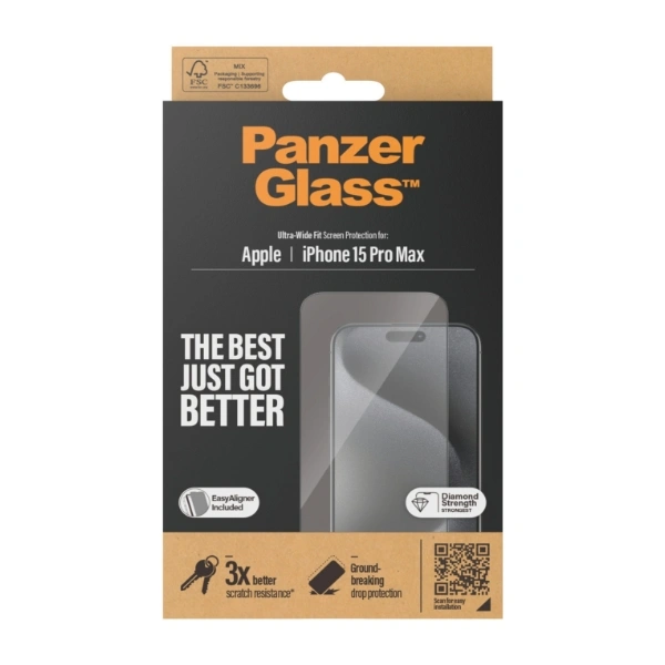 Panzer Glass Protection d'objectif PicturePerfect iPhone 15 Pro / iPhone 15  Pro Max