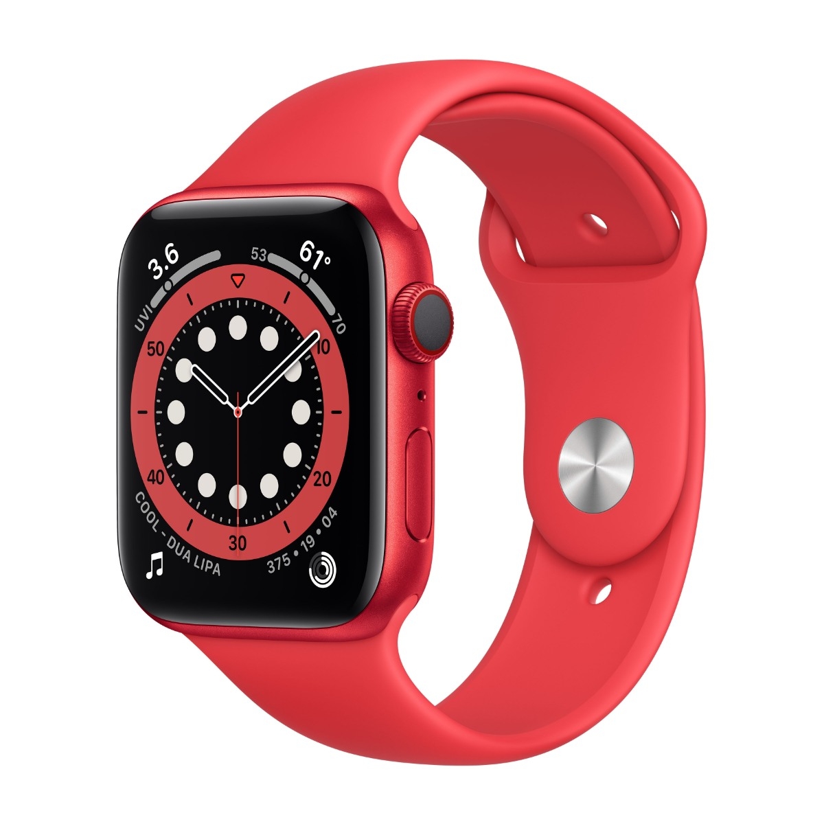 APPLE WATCH SERIES 6 CELLULAR/4G 44 MM PRODUCT(RED) ALUMIINI URHEILURANNEKE  - Power.fi
