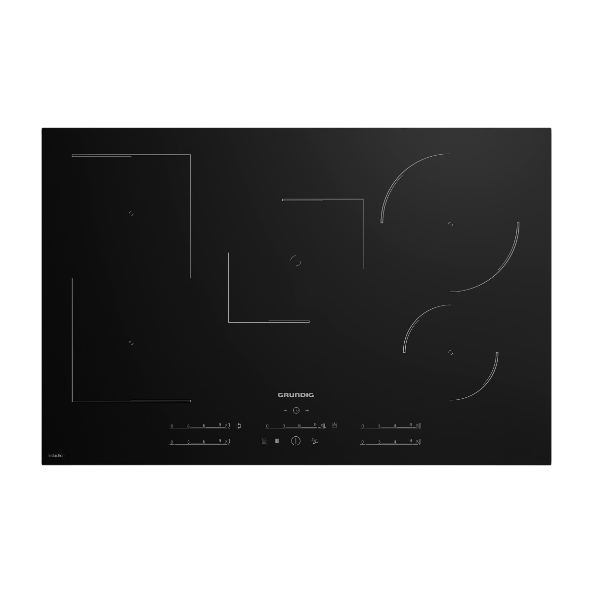 Grundig GR7700 GIEI827577PN induktionskogeplade billede 1