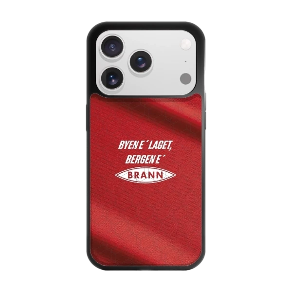 Phonecases3D iPhone 17 Pro Max Brann SK -3D suojakuori, musta