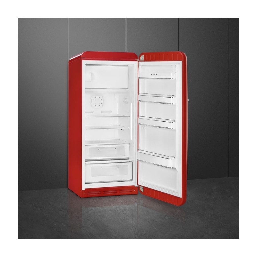 Smeg 50's Style FAB28RRD6 køleskab med fryseboks billede 7