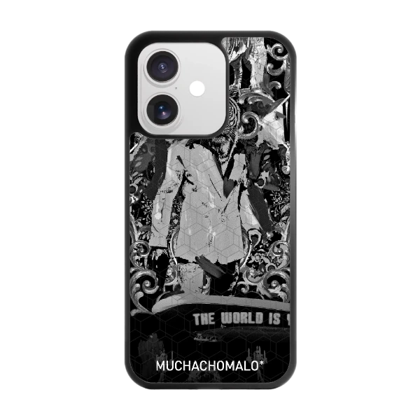 Phonecases3D iPhone 17 Muchacho Malo -3D suojakuori, musta