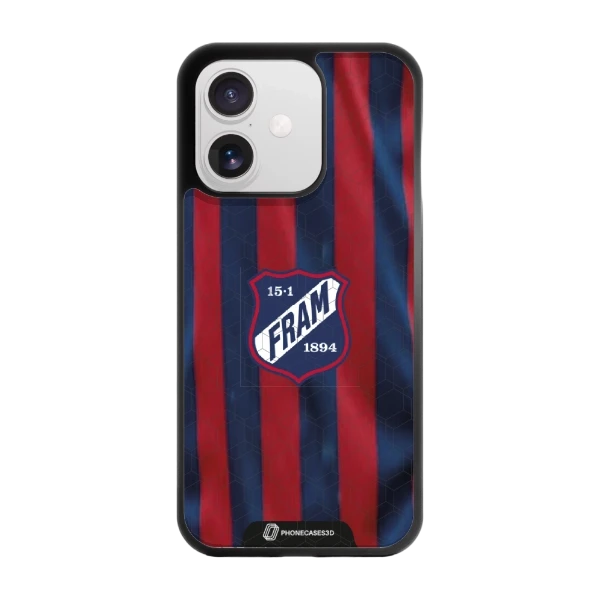 Phonecases3D iPhone 17 IF Fram Larvik -3D suojakuori, musta