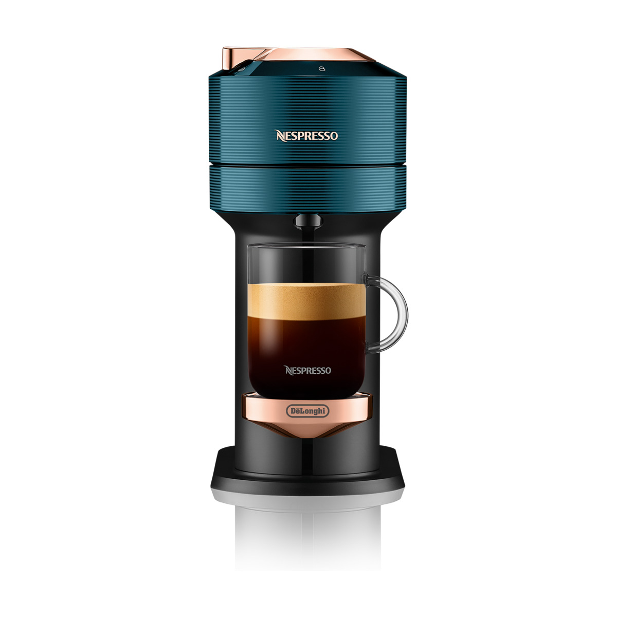 NESPRESSO® Vertuo Next kaffemaskin fra DeLonghi, Luxury Teal