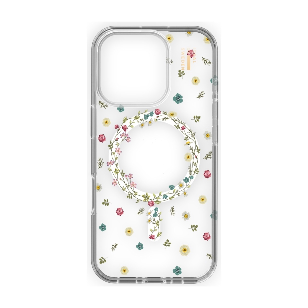 MagSafe Clear deksel for iPhone 16 Pro Max (floral)