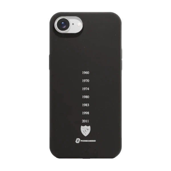 Phonecases3D iPhone 17e/16e HIFK Hockey kompostoituva suojakuori, musta