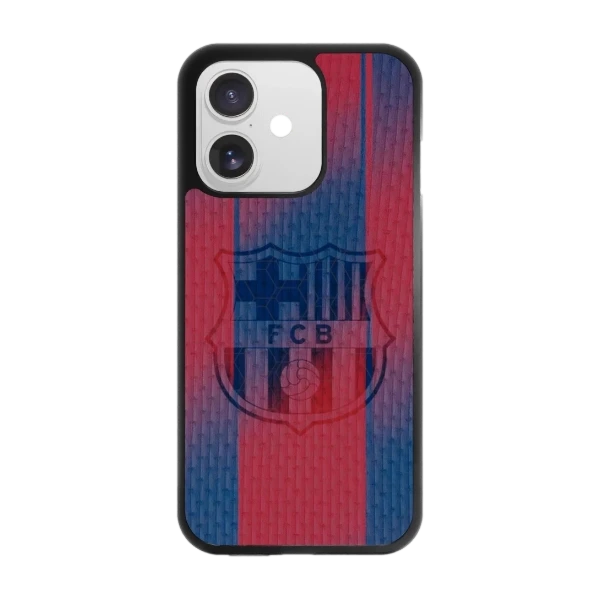 Phonecases3D iPhone 17 FC Barcelona -3D suojakuori, musta