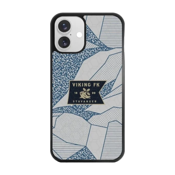 Phonecases3D iPhone 16 Plus Viking FK -3D suojakuori, musta