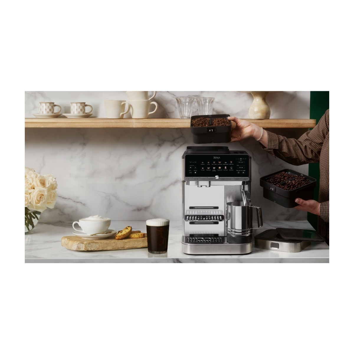 Ninja AutoBarista AE1051EU kaffemaskine billede 9