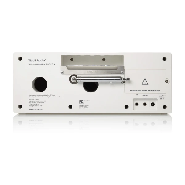 Tivoli Audio music System Three+ DAB radio, white - Power.fi