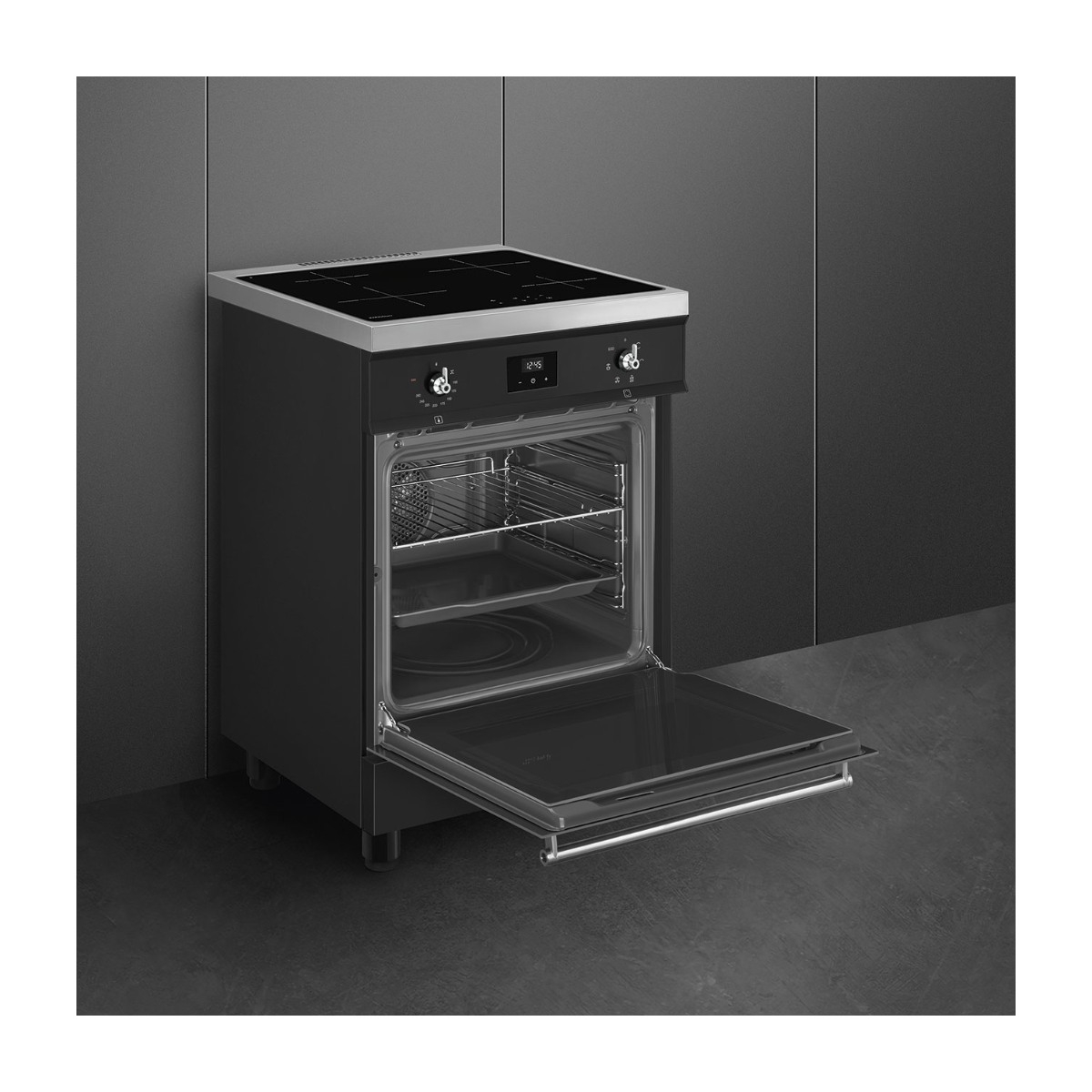 Smeg Classic C6IMMBT2 induktionskomfur billede 7