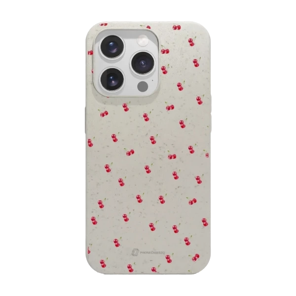 Phonecases3D iPhone 16 Pro Martine Halvorsen kompostoituva suojakuori, valkoinen