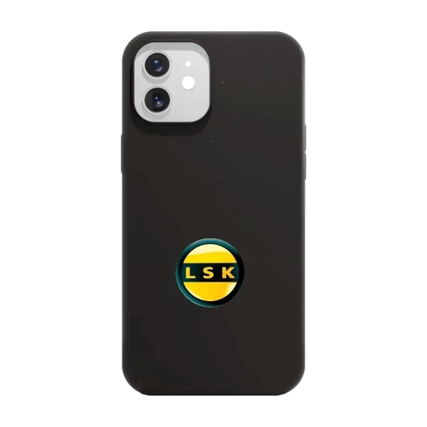 Phonecases3D iPhone 12 Lillestrøm SK kompostoituva suojakuori, musta