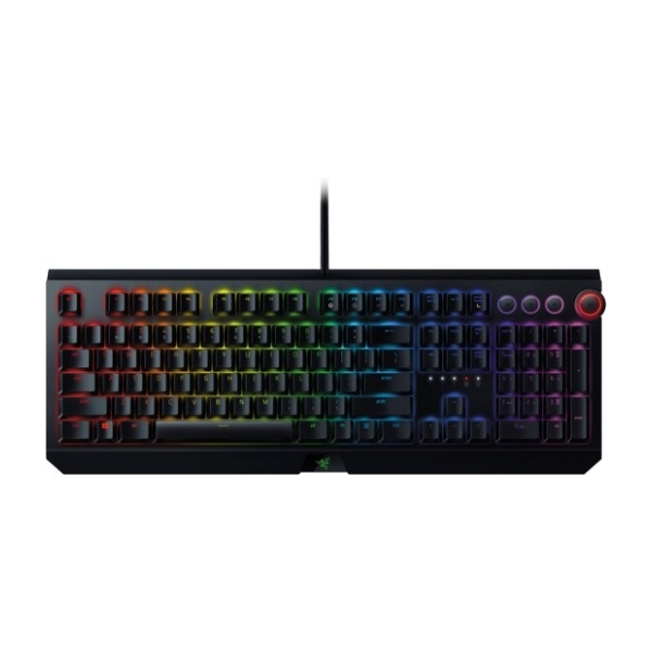 RAZER BLACKWIDOW ELITE GREEN SWITCH GAMING TASTATUR Power.no Razer BlackWidow Elite Gaming Tastatur Gaming tastatur