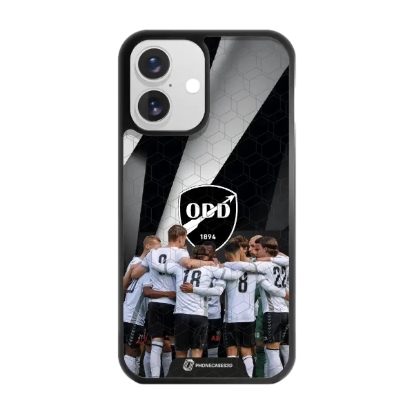 Phonecases3D iPhone 16 Odds Ballklubb -3D suojakuori, musta