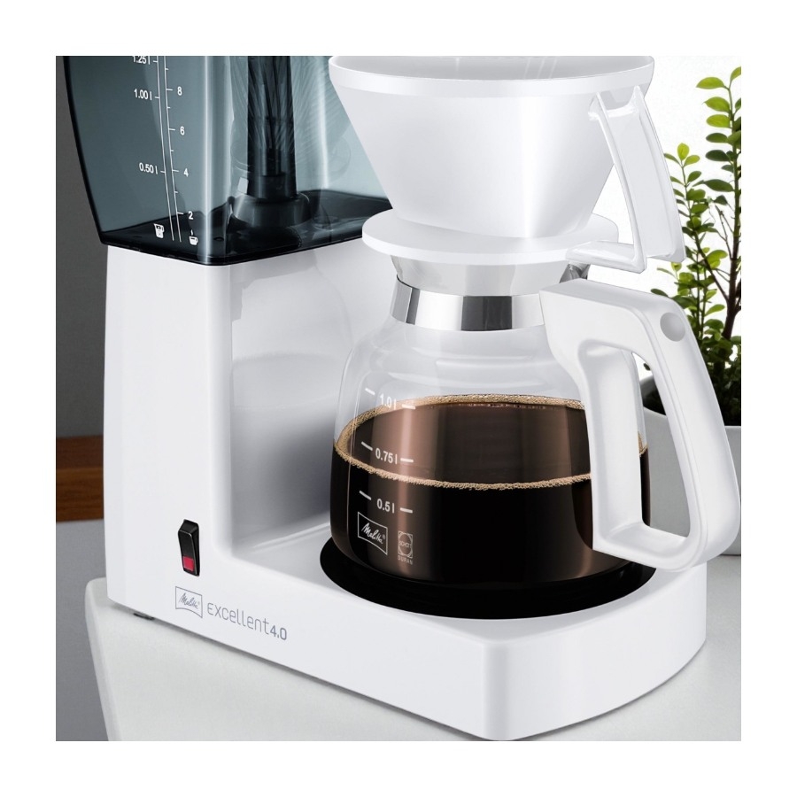 Melitta Excellent 4.0 hvid - Kaffemaskine billede 7