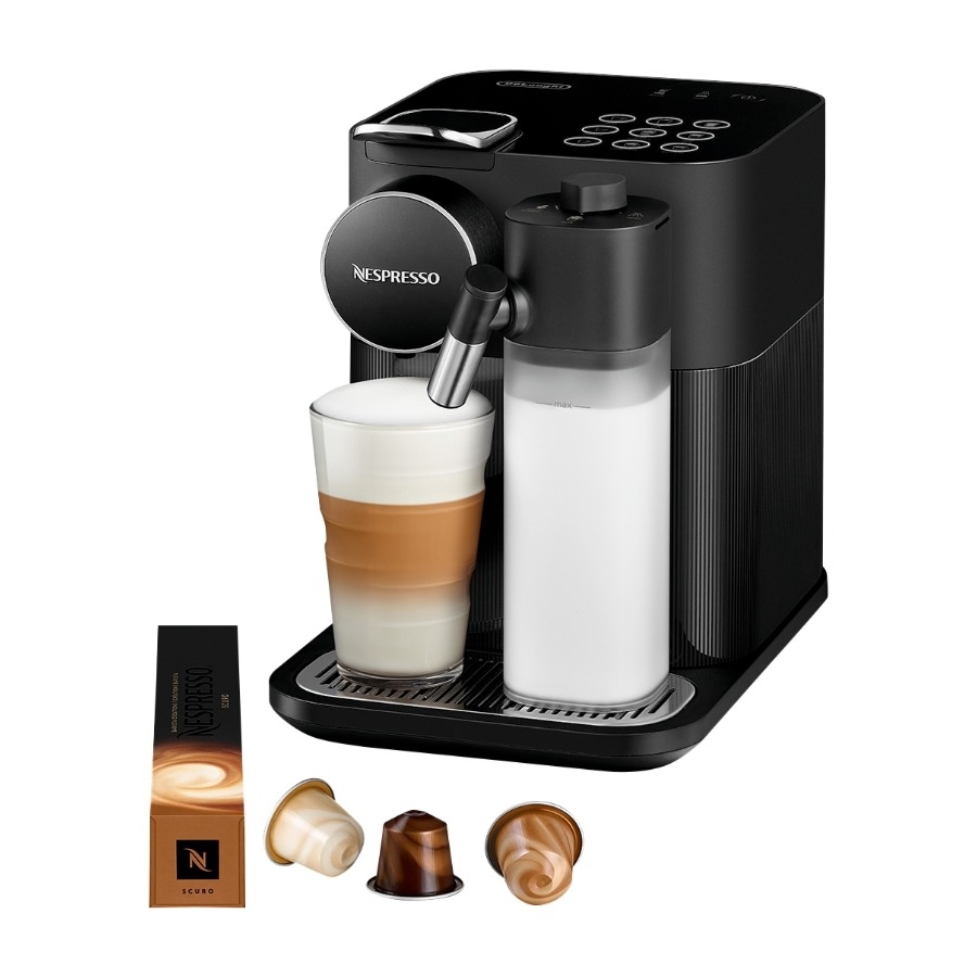 Nespresso Gran Lattissima 2.0 kapselmaskin By Delonghi, svart