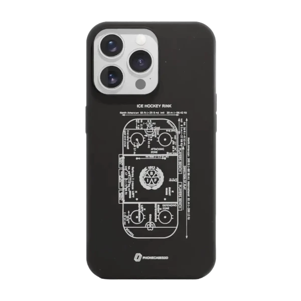 Phonecases3D iPhone 13 Pro Brynäs IF kompostoituva suojakuori, musta