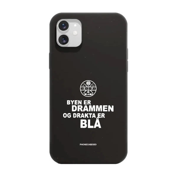 Phonecases3D iPhone 11 Strømsgodset kompostoituva suojakuori, musta