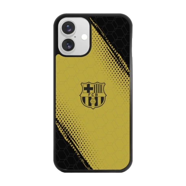 Phonecases3D iPhone 16 Plus FC Barcelona -3D suojakuori, musta