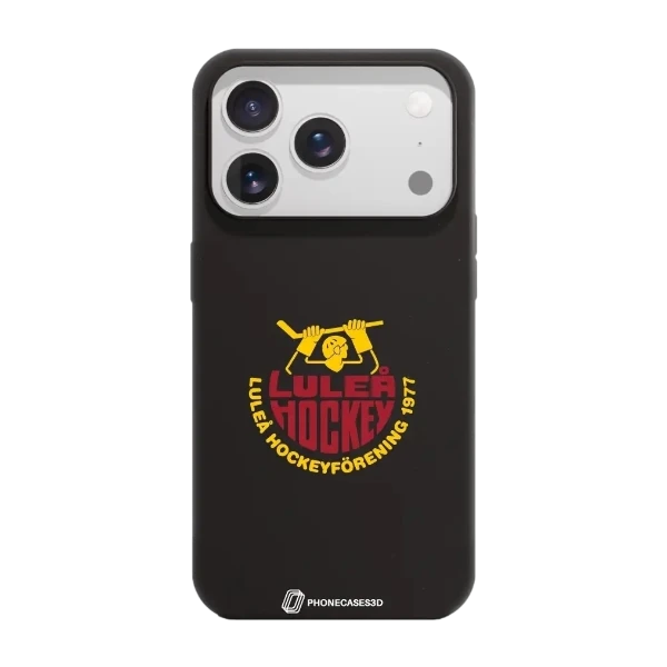 Phonecases3D iPhone 17 Pro Luleå HF kompostoituva suojakuori, musta