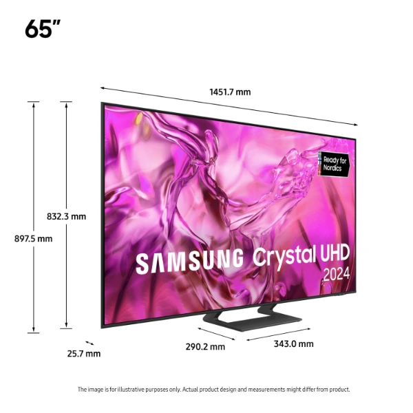 Samsung 65" 4K UHD LED TV TU65DU8505KXXC - Power.no
