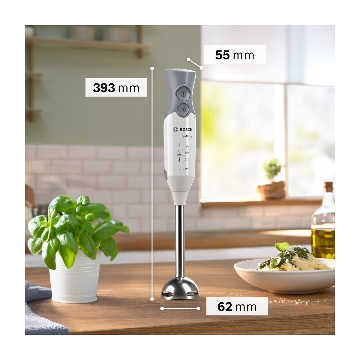 Bosch MSM66110 stavblender, hvid billede 5