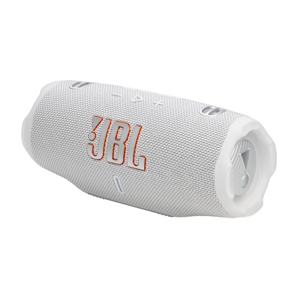 JBL Charge 6 Bluetooth-høyttaler, hvit (Returnert innen 60 dager - Produktet er i orden)