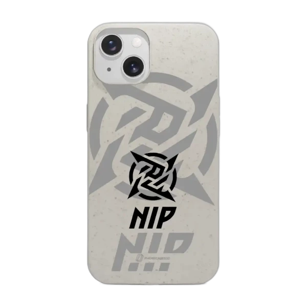 Phonecases3D iPhone 13 Ninjas in Pyjamas kompostoituva suojakuori, valkoinen