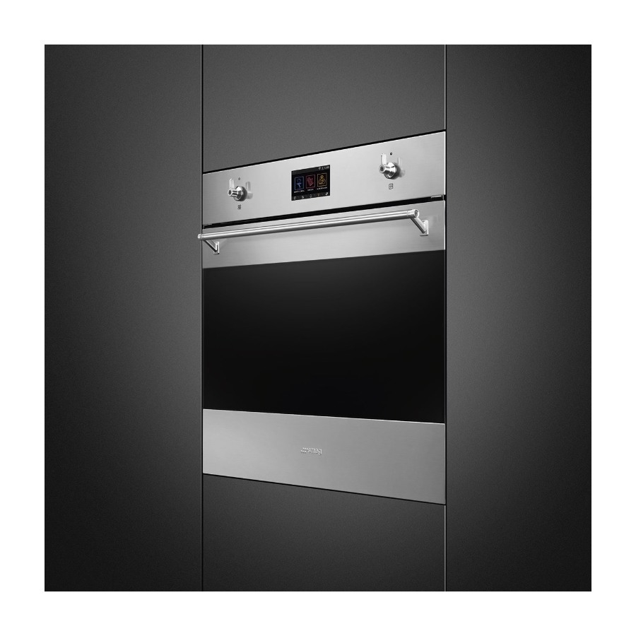 Smeg Classic SO6303APX indbygningsovn billede 6