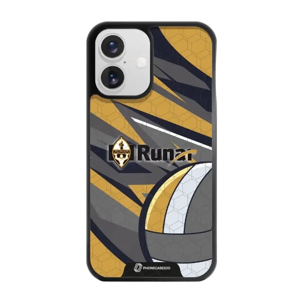Phonecases3D iPhone 16 IL Runar -3D suojakuori, musta
