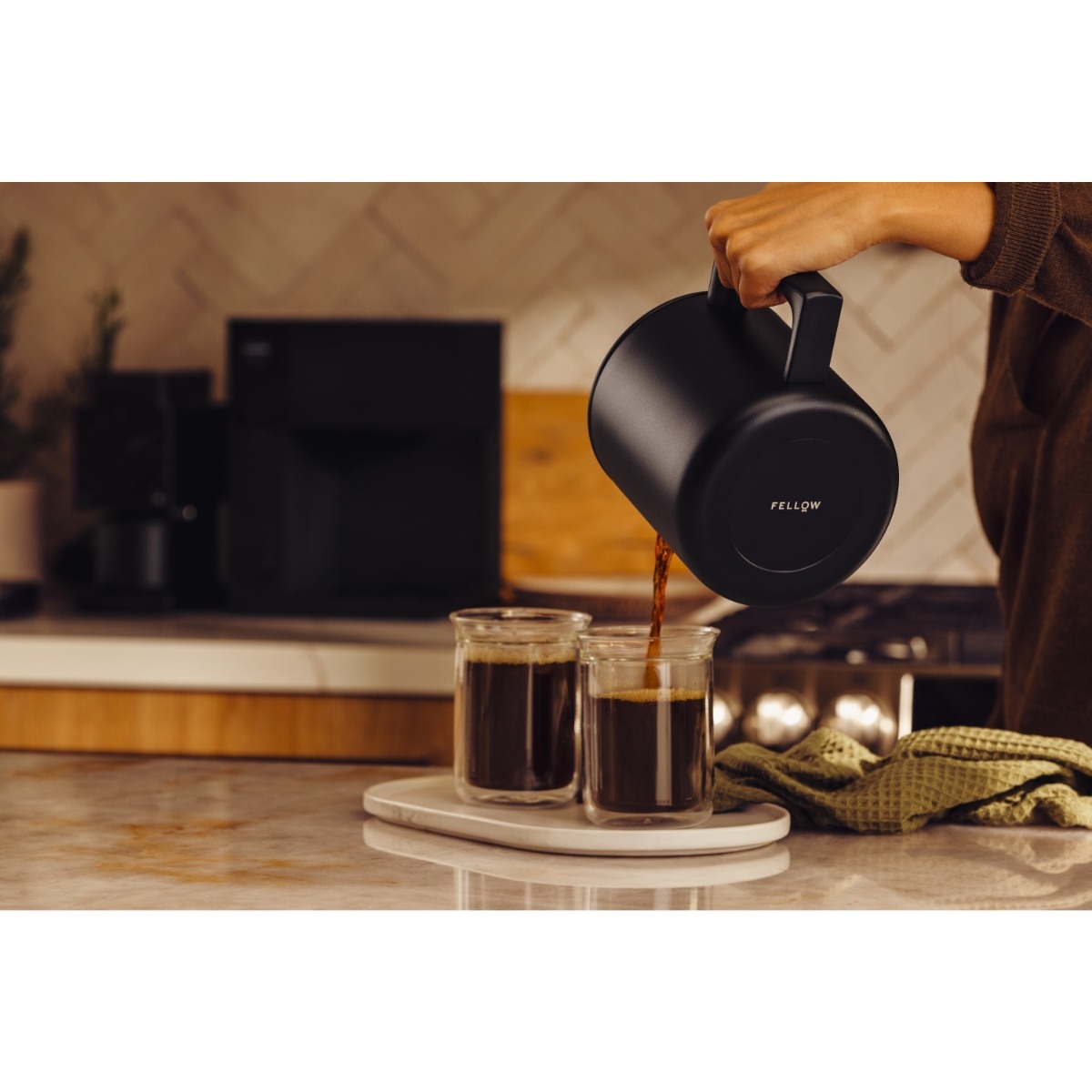 Fellow Aiden Precision-kaffemaskine, sort billede 7