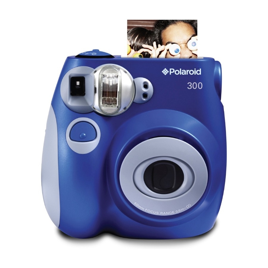 POLAROID INSTANT ANALOG CAM PIC300 BLUE Power.dk