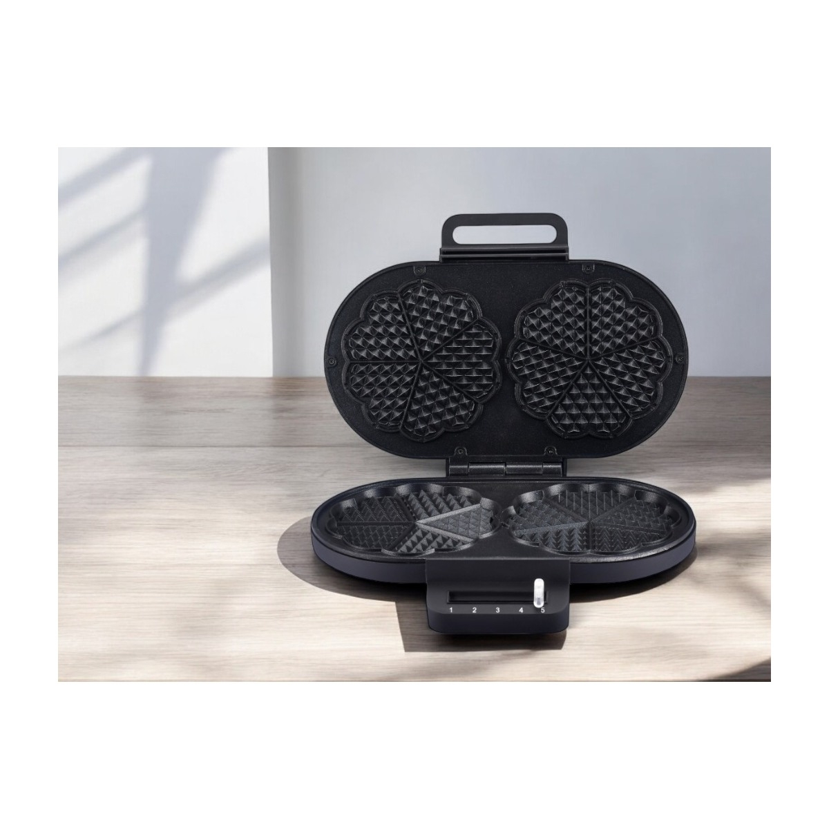 Point POWM5000D dobbelt vaffeljern billede 2