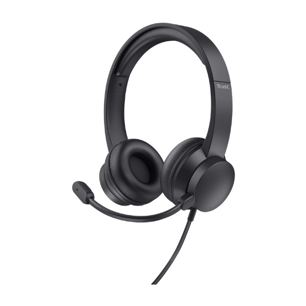 Bilde av HS-150 - Hodesett - on-ear - kablet - 3,5 mm jakk - svart