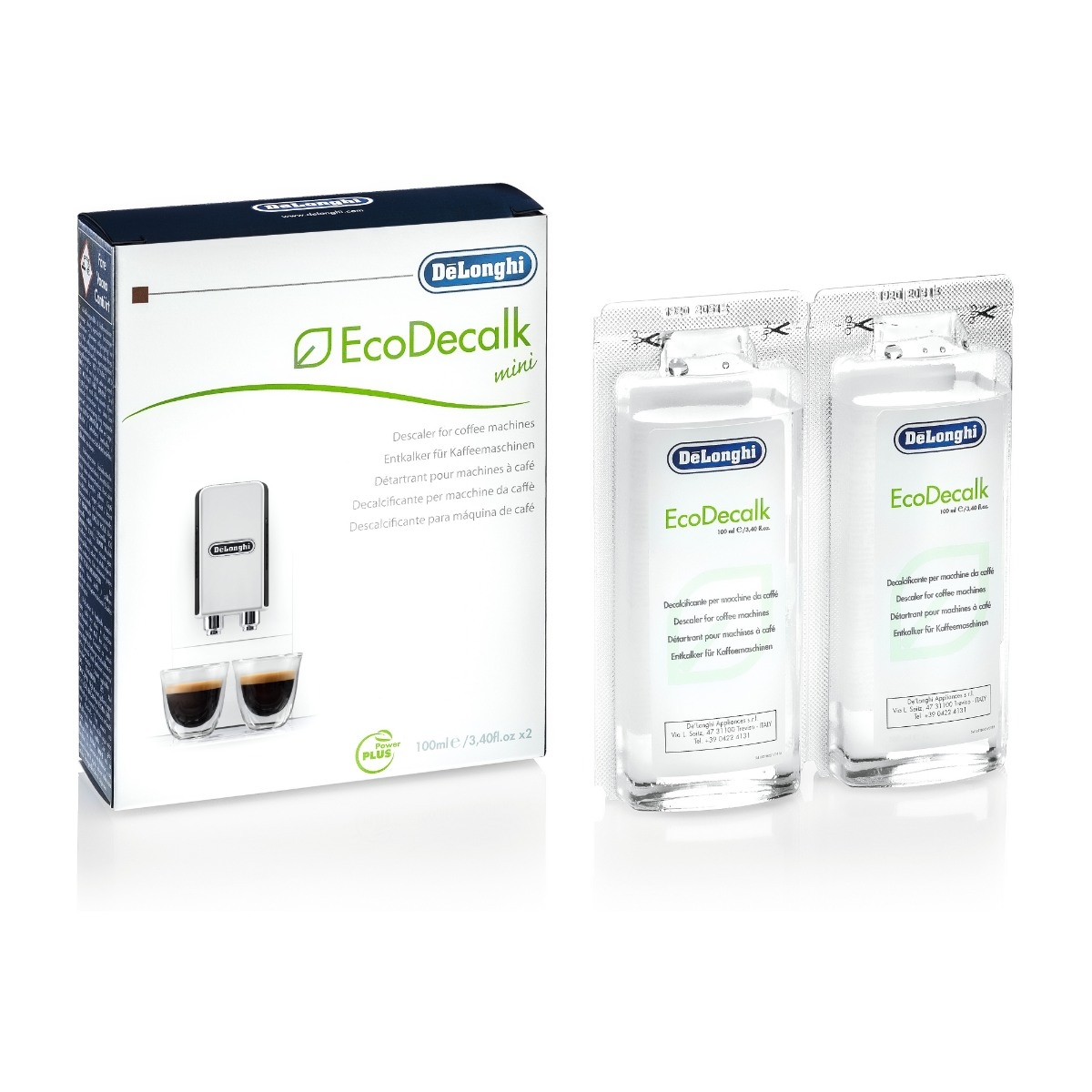 DeLonghi EcoDecalk mini - 2x100ml billede 1
