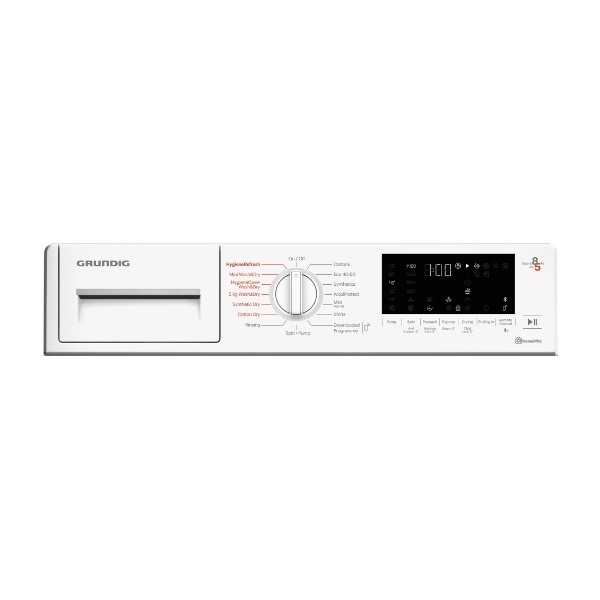 Grundig GWDI8542 vaskemaskine/tørretumbler billede 8