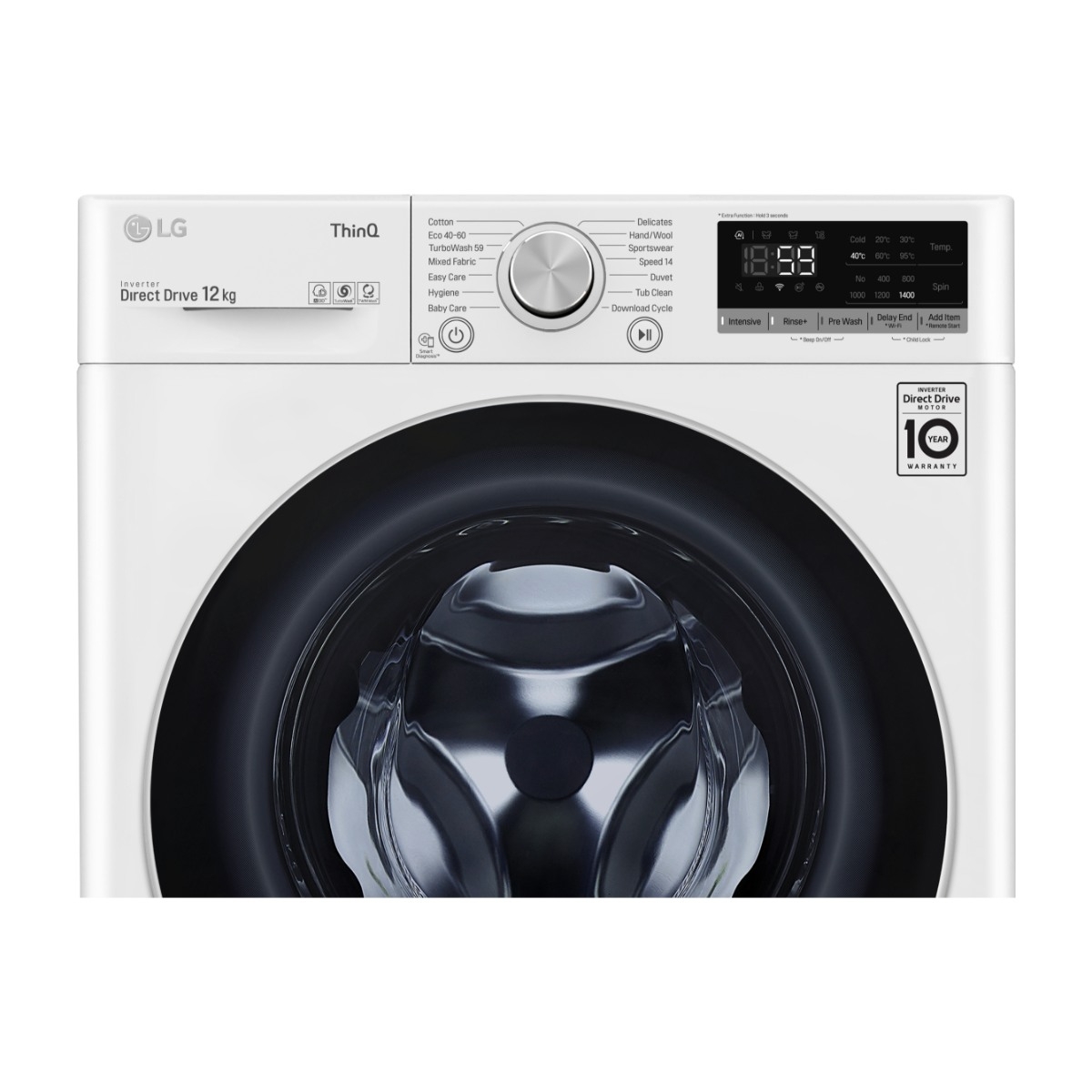 LG F4WV712N1W vaskemaskine billede 5
