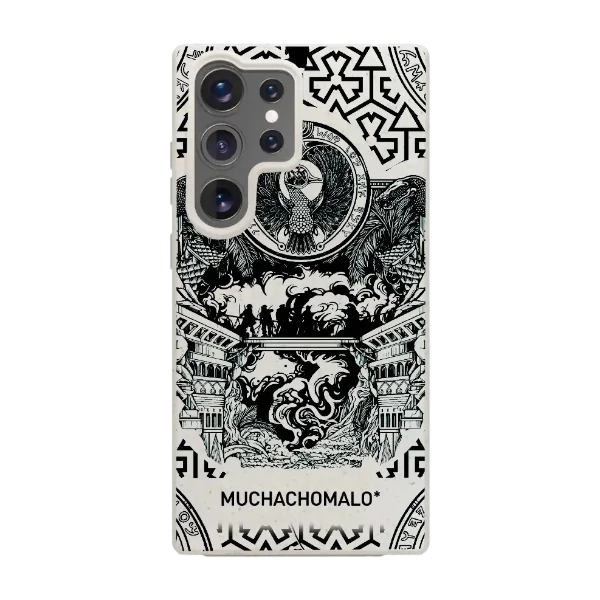 Phonecases3D Samsung Galaxy S25 Ultra Muchacho Malo kompostoituva suojakuori, valkoinen