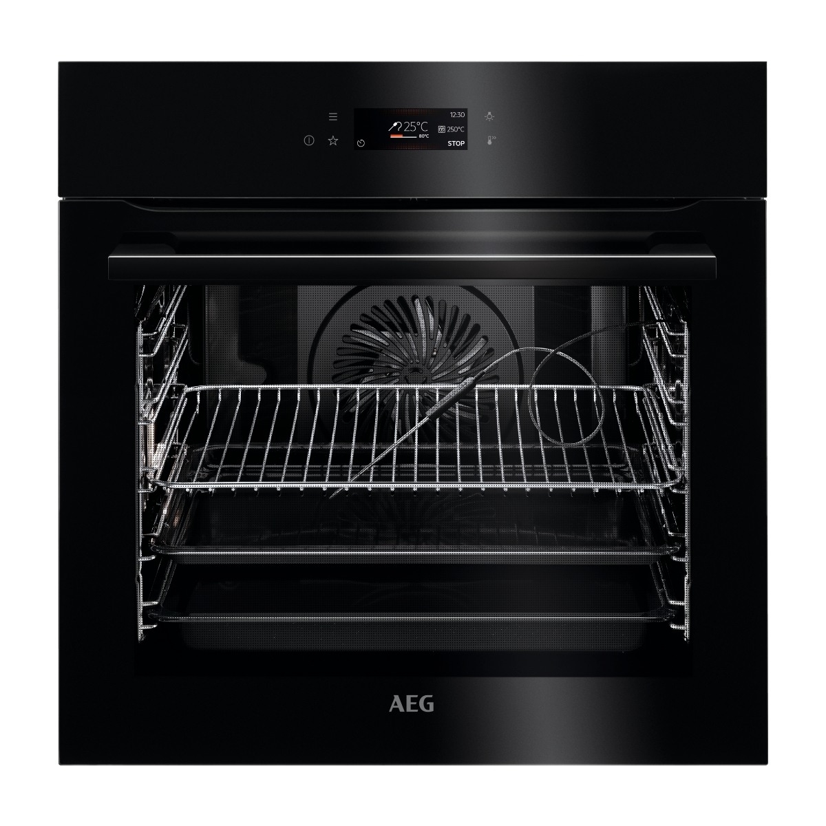 AEG 8000-serien BBP8000B1 indbygningsovn billede 1