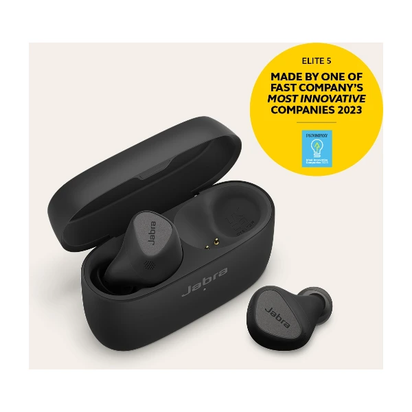 Jabra Elite 5 True Wireless -kuulokkeet, musta/titaani - Power.fi